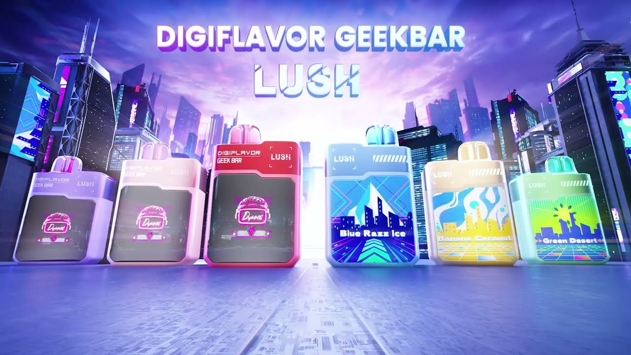 Digiflavor x Geekbar LUSH — Tavs jaudīgākais sabiedrotais ceļā uz augstākās klases vapinga pieredzi